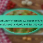 Food Safety Practices: Evaluation Methods, Compliance Standards and Best Outcomes