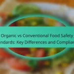 Organic vs Conventional Food Safety Standards: Key Differences and Compliance